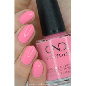 Holographic long Wear Nail polish pretty pink nails