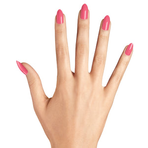 Holographic pink nails CND Vinylux