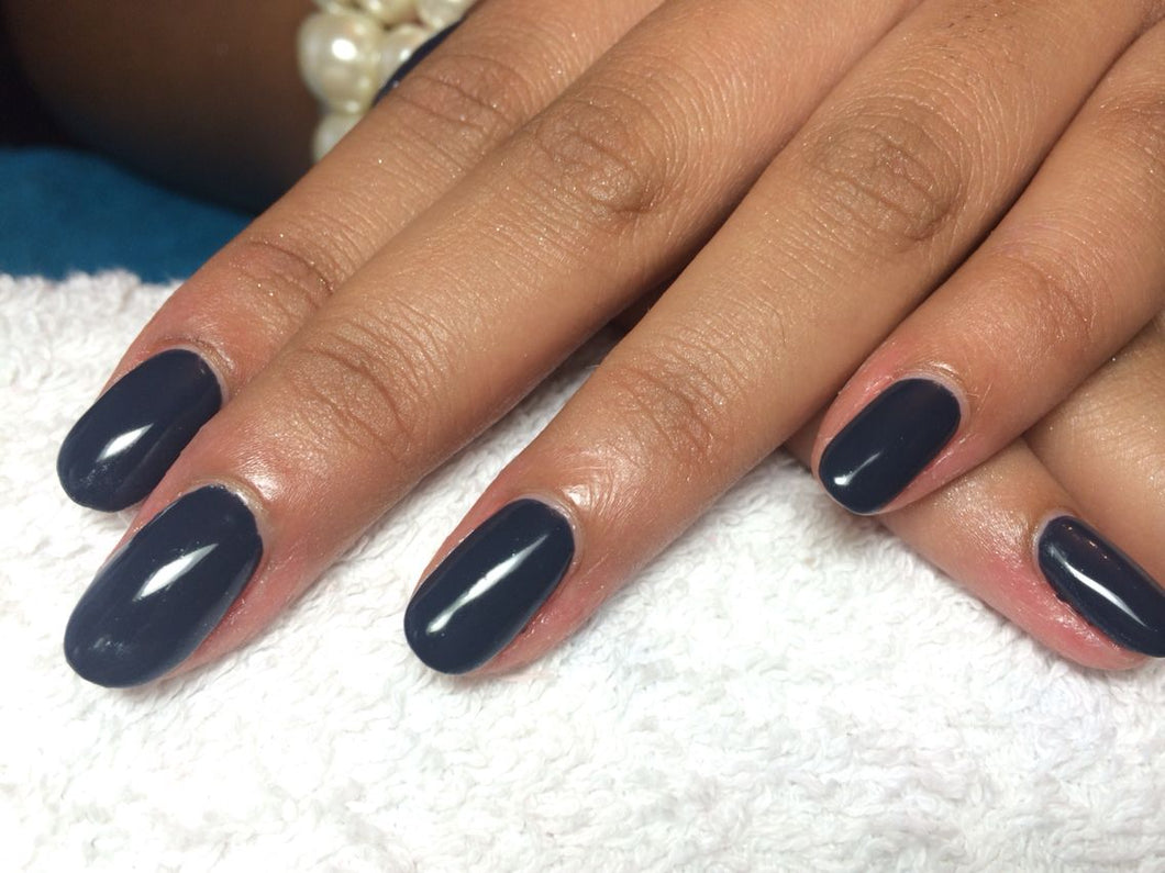 Indigo Frock Navy Nail polish CND Vinylux