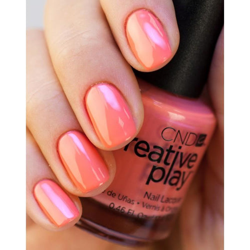 Jammin Salmon CND Nail polish Salmon Pink