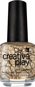 Lets Go Antiquing - gold nail polish CND Creative Play