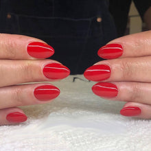 Load image into Gallery viewer, Red nails CND Vinylux Liberte

