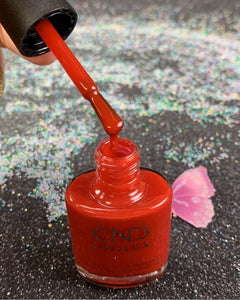 Liberte red nail polish from CND