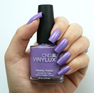 Lilac Longing CND Vinylux purple nails