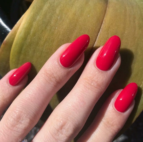 Lobster Roll red nail polish CND