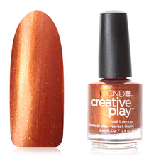 Load image into Gallery viewer, Lost In Spice gold nail polish CND Creative Play
