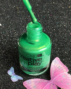Green Nail polish Love It Or Leaf It CND Creative Play