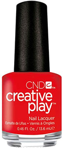 Mango About Town red nail polish CND Creative Play
