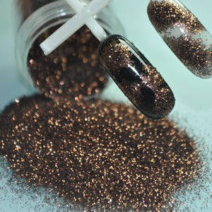 Coffee Bean Nail Glitter