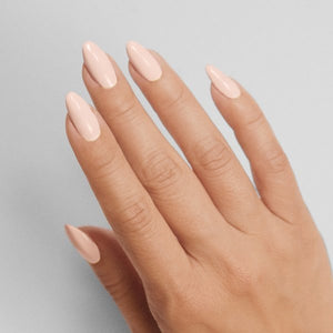 Mover & Shaker creamy peach nude nail polish CND Vinylux