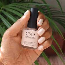 Mover & Shaker CND Vinylux Long WEar Creamy peach nude nail polish