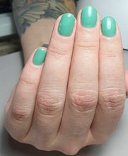 Load image into Gallery viewer, My Mo Mint green nail polish CND
