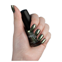 Load image into Gallery viewer, O-Live For the moment - olive green metallic nail polish CND CReative Play
