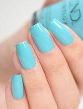 Load image into Gallery viewer, Nails painted in Oceanside CND Vinylux Long Wear Nail Polish
