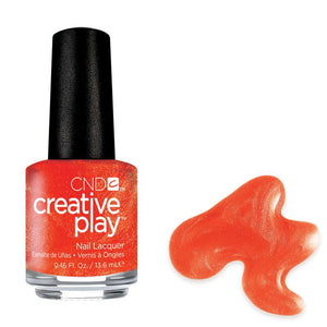 Orange You Curious Creative Play nail polish