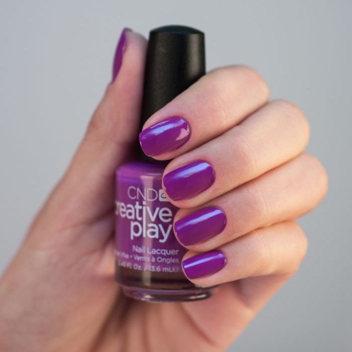 Orchid You Not Mauve purple nail polish Create Play CND