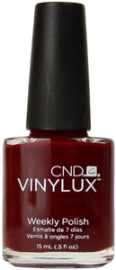 Oxblood dark red burgundy nail polish from CND