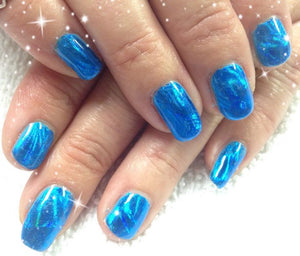 Peacock Dazzle Nail Foil Roll 150cm