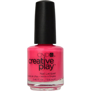 Peony Ride hot pink nail polish CND