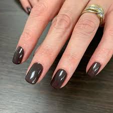 Phantom Dark brown nail polish CND