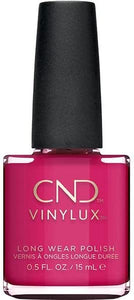 Pink Leggings bright pink nail polish CND