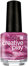 Load image into Gallery viewer, Pinkidescent Pink Purple nail polish Creative Play CND
