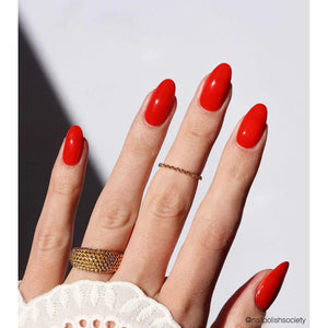 Poppy Red CND Vinylux nail polish