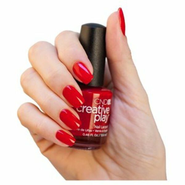 Red-y To Roll - red nail polish - CND Creative Play