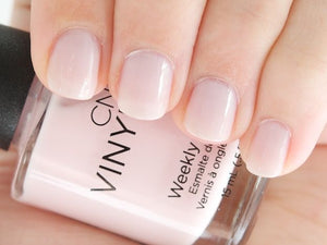 Romantique semi-sheer nail polish pale pink nail polish CND