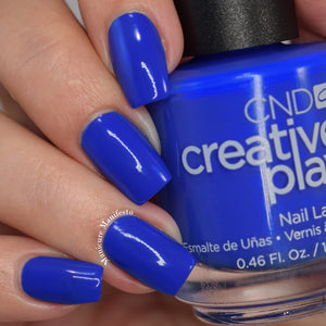 Royalista - royal blue nail polish CND Creative play