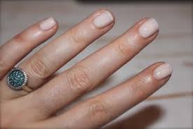 Satin Slippers - semi-sheer creamy pink nail polish CND