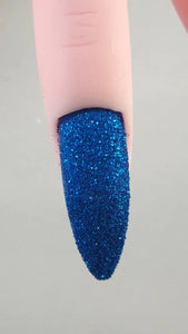 Stratos Blue Fine Nail Glitter