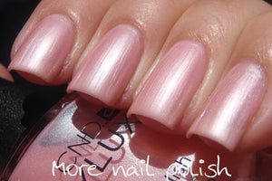 Strawberry Smoothie pale pink nail polish CND Vinylux.