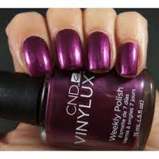 Tango Passion purple nail polish CND 