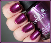 Load image into Gallery viewer, Tango Passion CND Vinylux Long Wear shimmery purple nail polish
