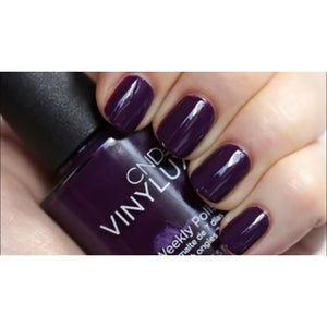 Temptation rich purple nail polish CND Vinylux polish