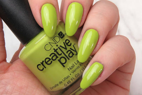Toe The Lime - CND lime green nail polish