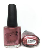 Load image into Gallery viewer, Untitled Bronze - maroon bronze shimmer nails CND
