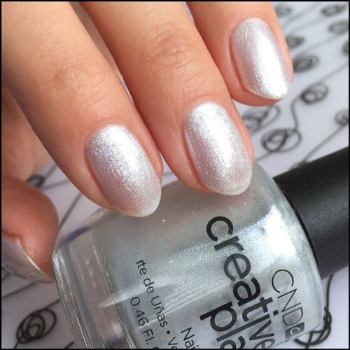Urge To Splurge silver nail polish CND
