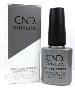 CND Vinylux Gel Like Effect Top Coat packaging