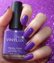 Load image into Gallery viewer, CND VINYLUX - Video Violet #236 (Discontinued)
