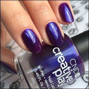 Viral Violet purple nail polish CND Creative Play