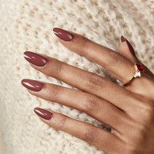 Load image into Gallery viewer, Wooded Bliss red-brown nail polish CND.

