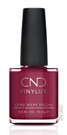 CND VINYLUX | Dark Red Nail Polish | Rouge Rite #197 – cndonline.co.nz